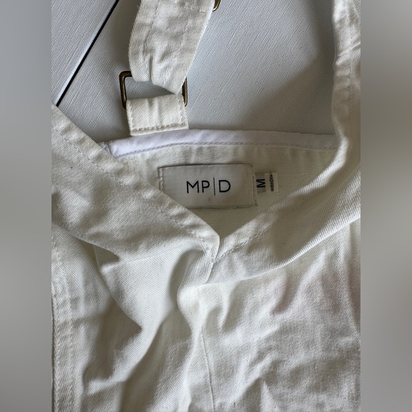 MP D White Denim Tank Top Size M - Picture 3 of 3